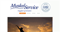 Desktop Screenshot of muskelservice.no